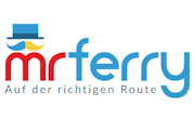 Mr Ferry logo für besten & günstigst Urlaub Deals & Gutscheine